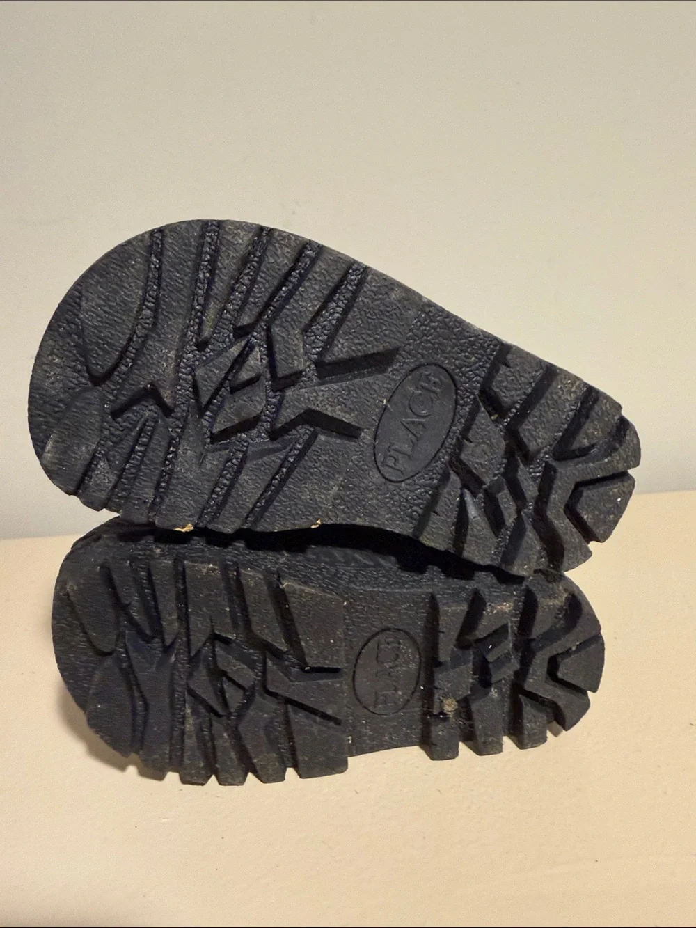 The Children's Place Red and Navy Kids Snow Boots